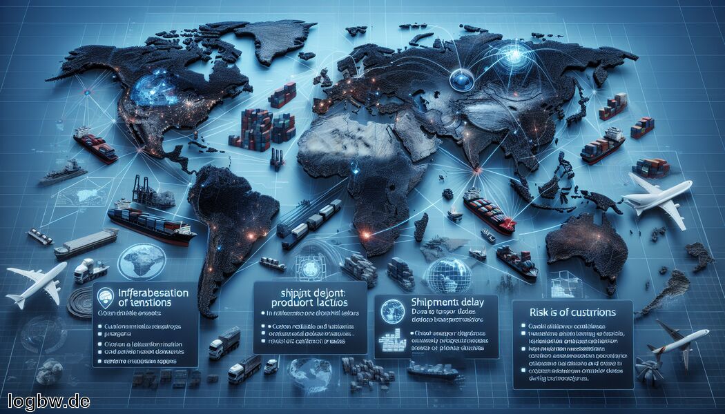 Internationale Handelslogistik: Auswirkungen geopolitischer Spannungen auf globale Lieferketten